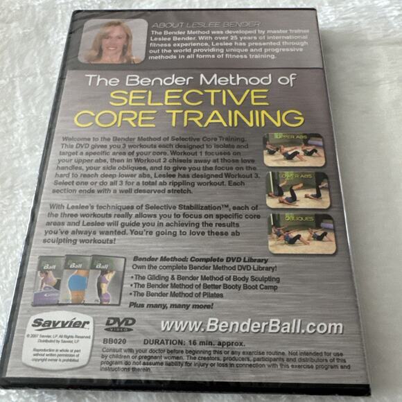 NEW 4 Bender Ball Workout DVD lot Pilates Evolution Better Booty Boot Camp core - Picture 9 of 9